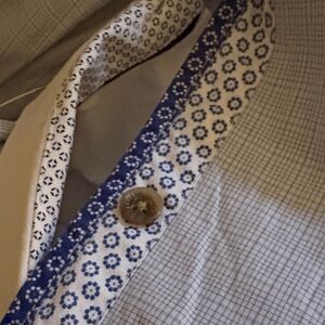 Ted Baker London SHIRTS Button Down ;one blue Shirt, one white shirt